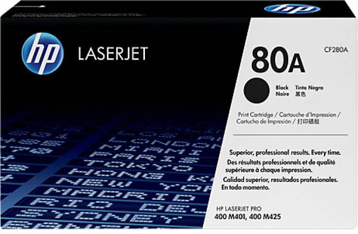HP 80A LaserJet Toner Cartridge